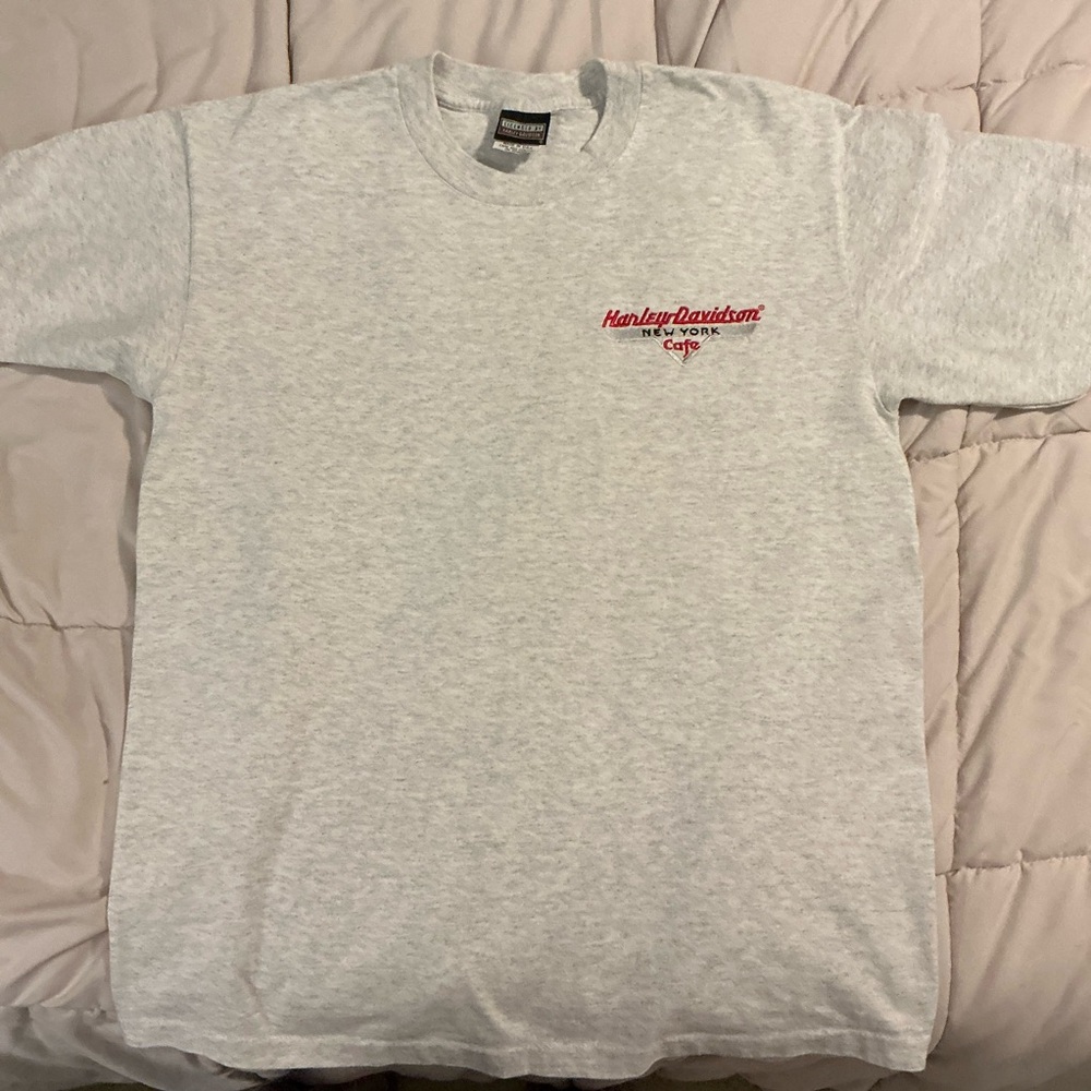 Harley-Davidson Gray Short Sleeve Tee, Size L